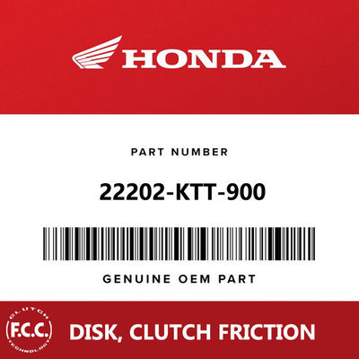 Motorcycle FCC Clutch Plate Friction Disk Lining 22202-KTT-900 For Honda CBF125 CBF150