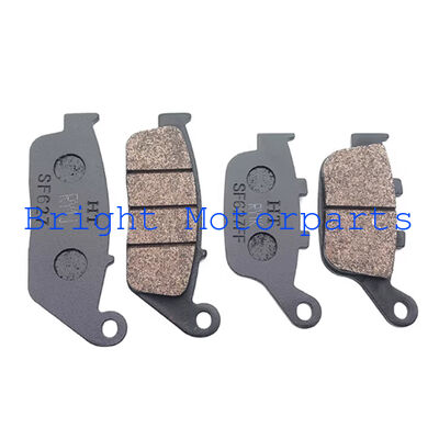 Genuine Motorcycle Front and Rear Disc Brake Pads Set for Suzuki GW250 DL250 GSX250R DR300